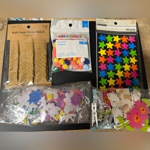 NWT. Bundle of scrapbook items for scrapbooking, card making, party and crafts.
